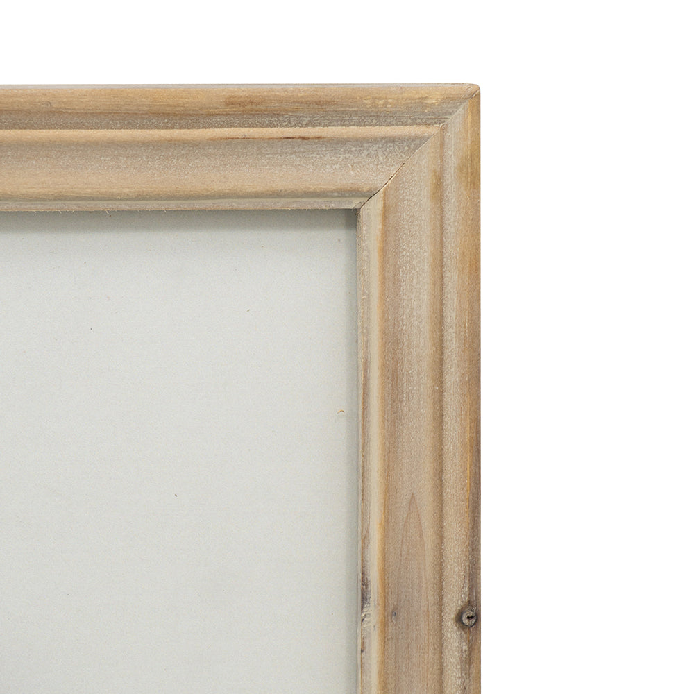 S 2 Bird Framed Print, 19.5X27.5" Multicolor Wood