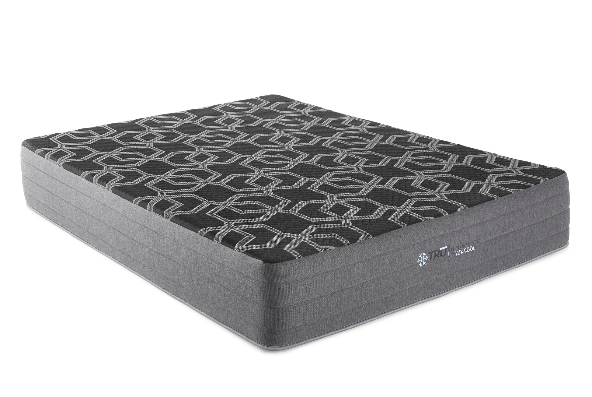 10" Smooth Top Foam, Lux Firm, King Mattress Black Foam King