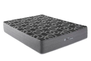 10" Smooth Top Foam, Lux Firm, King Mattress Black Foam King