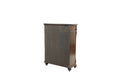 Antique Cherry Antique Walnut Wooden 1Pc Chest Of Drawers Storage Bedroom Furniture Unique Design Walnut Bedroom American Traditional,Traditional,Vintage Particle Board Mdf