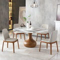 Modern Marble Dining Table, 59