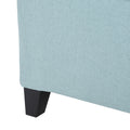 Ottoman Light Blue Fabric