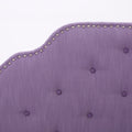 Queen&Full Sized Headboard Queen Light Purple Fabric