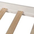 Twin Over Full Bunk Bed With Storage Drawers, Wooden Bunk Bed With Ladder And Safety Guard Rails White Full White Wood