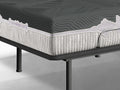 Goodvibesleep 13 Inch Soothe Hybrid Foam And Coil Mattress, Twin Xl Size Gray Foam Twin Xl