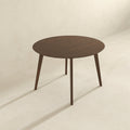 Alina Dining Table Walnut Brown,Dark Brown Seats 4 Brown Walnut Oval Solid Wood