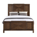 Milan 4 Piece Queen Bedroom Set Dark Brown Queen Dark Brown 4 Piece Set Wood