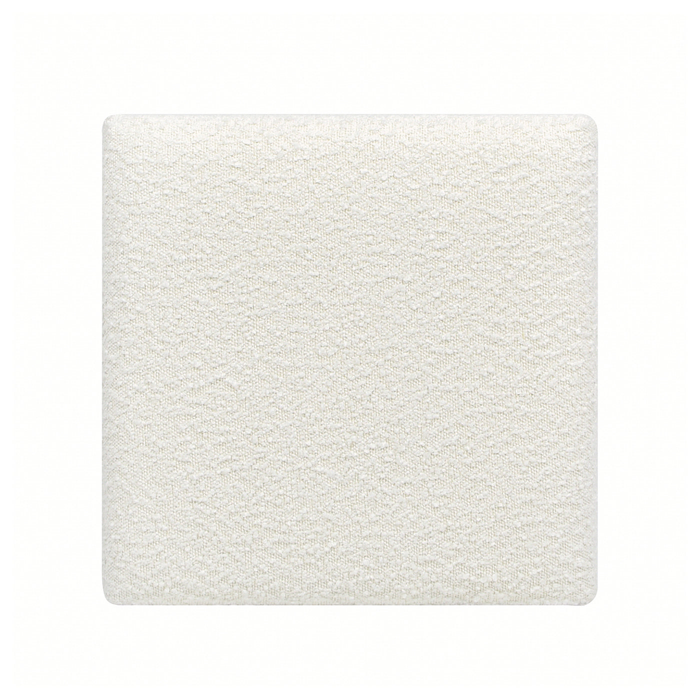 Ivory White Boucle, Ivory White Boucle White Foam Boucle