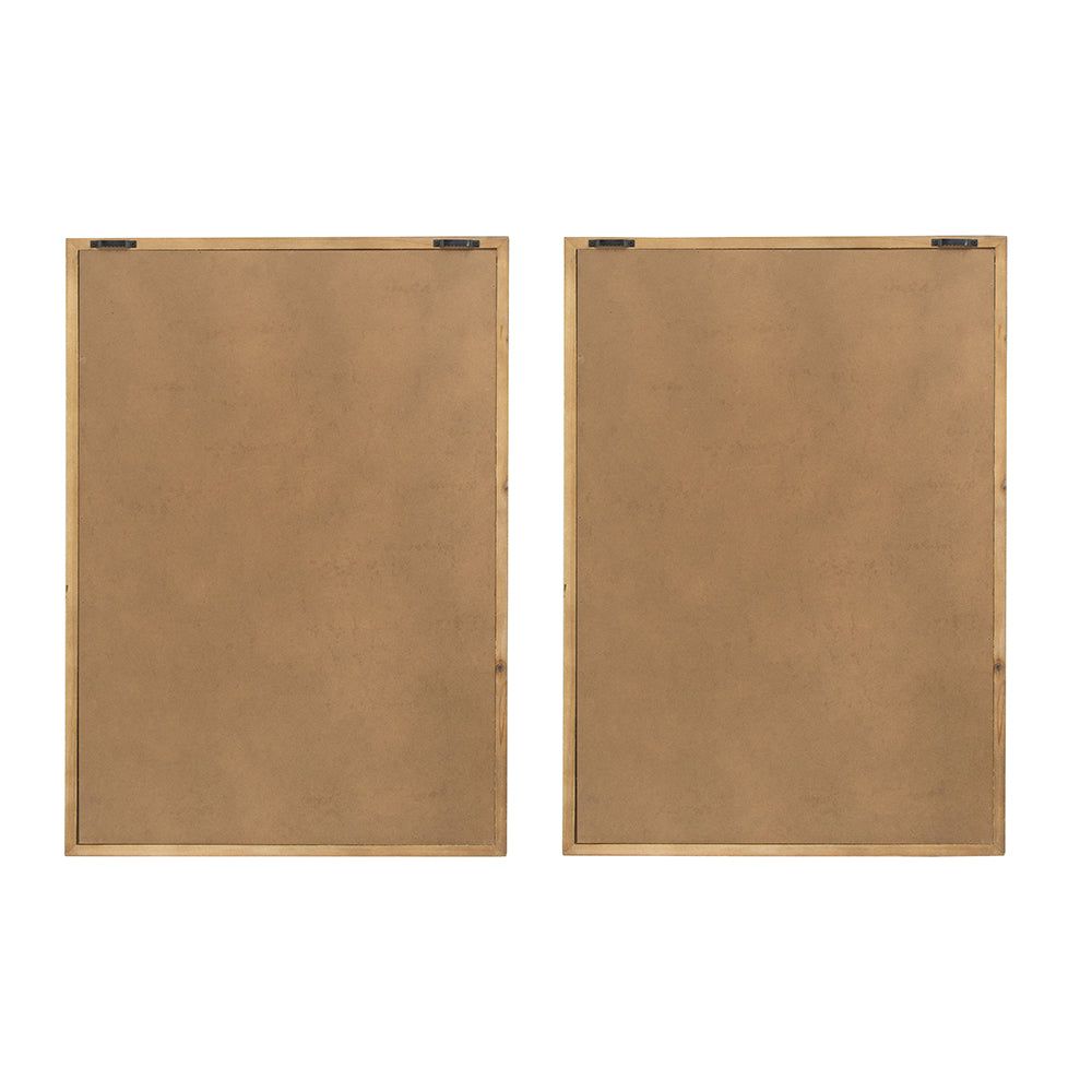 S 2 Bird Framed Print, 19.5X27.5" Multicolor Wood