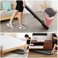 Flat Walker Black Indoor Fitness Black Without Durable Primary Living Space Multifunctional Aluminium Alloy