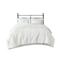 Ultra Plush Comforter Mini Set Queen Ivory Fabric