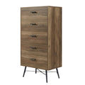 5 Drawer Chest Spacious And Stylish Chest Of Drawers, Dresser For Bedroom, Closet, Hallway, 23.6