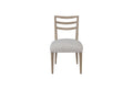 Ladderback Side Dining Chair Is Sand Colored Finish Set Of 2 Sand Solid Wood Mdf