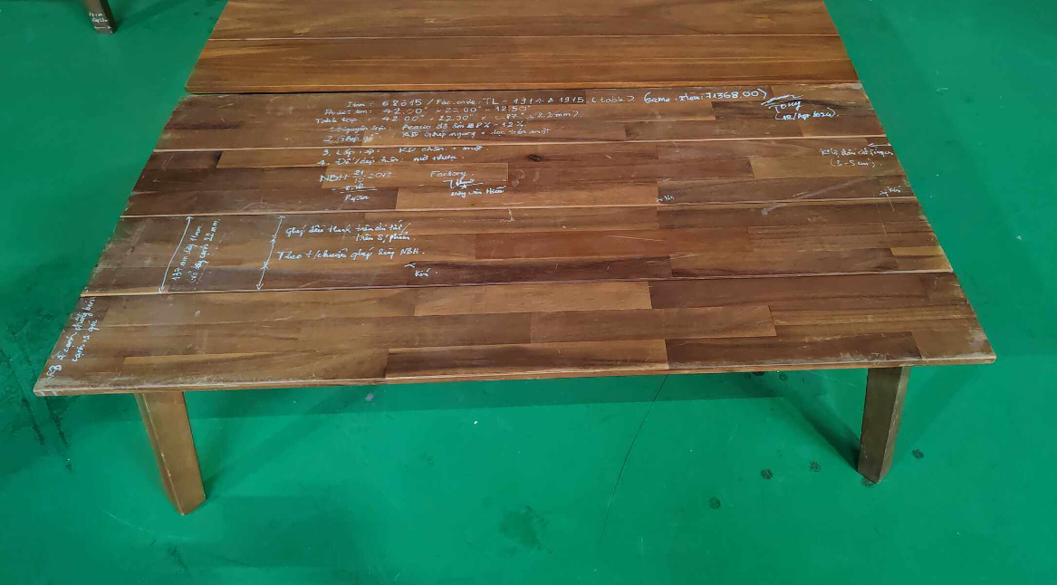 Table Top68615.00Bge Teak Acacia Wood