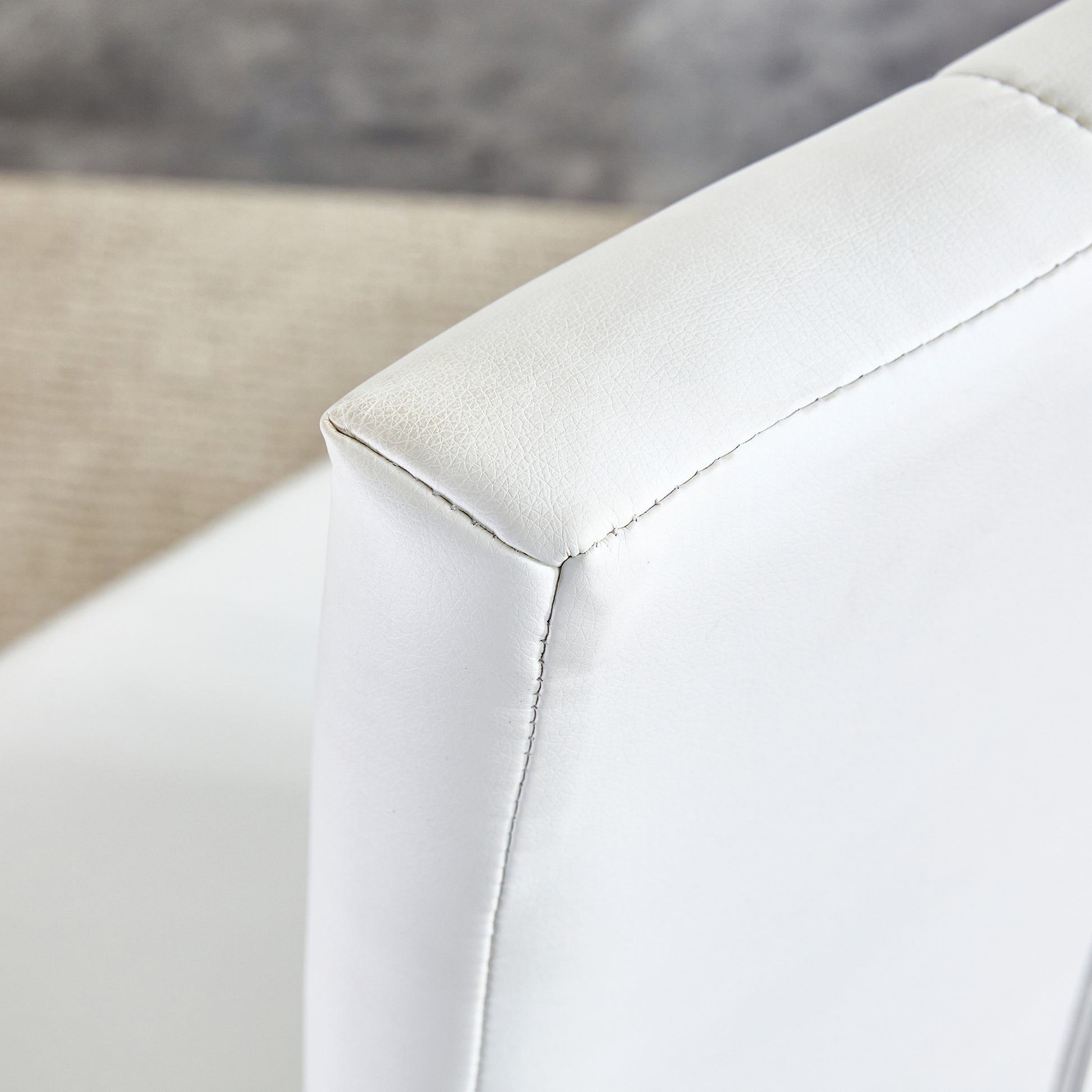 Table And Chair Set, Modern Dining Table, Tempered Glass Tabletop And Silver Colored Leg Table, Soft And Comfortable Dining Chair, Perfect For Dinner, Meetings, Home And Office Decor White Seats 6 Glass