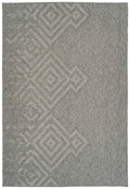 Modern, Transitional, Geometric, Southwestern, Textured High Low Cut & Loop 2' X 3' Rectangle Throw Rug Multi Polypropylene