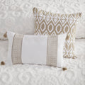 Comforter Mini Set Ivory Full Queen Full Ivory Cotton