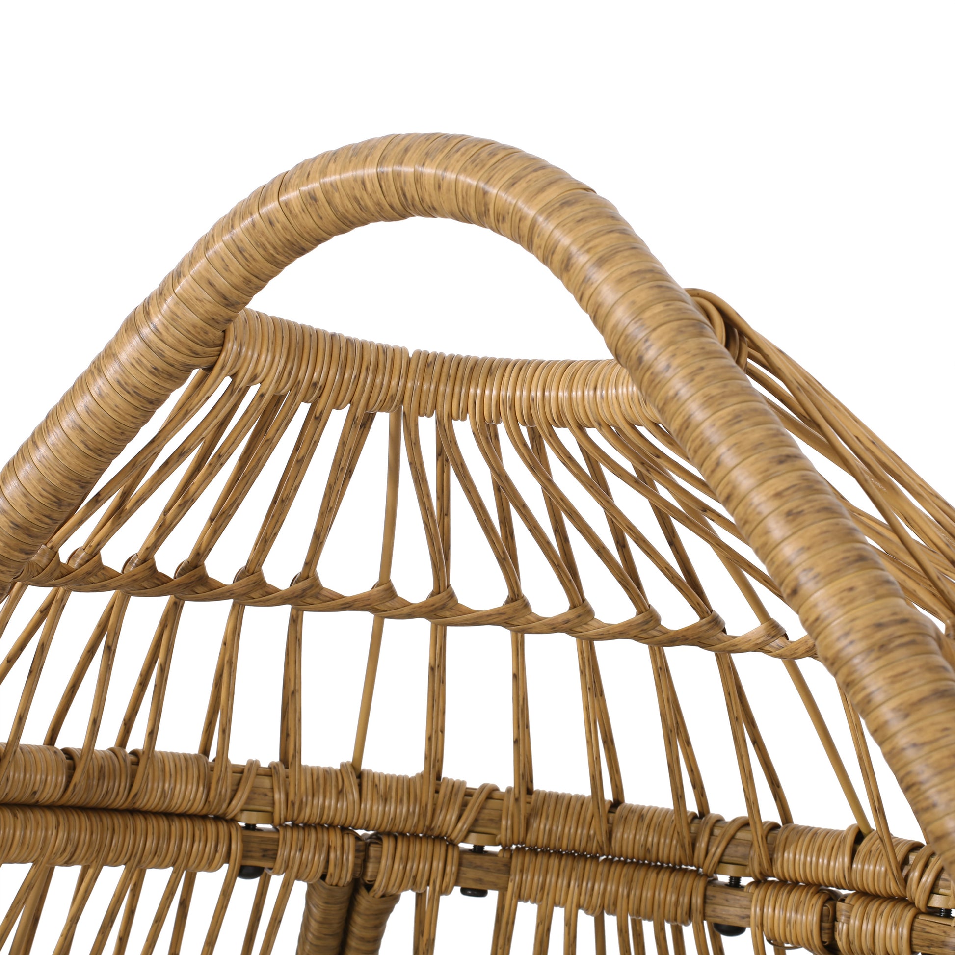 Serina Teardrop Chair Natural Iron