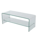 Tv Stand Clear 39 Inches Or Less Glass