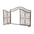 Fire Screen Black Iron