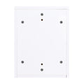 12 Inch Small Wall Mounted Storage Shelves, Suitable For Small Bathroom, Glossy White Glossy White 1 Primary Living Space Wall Mounted Modern Plywood