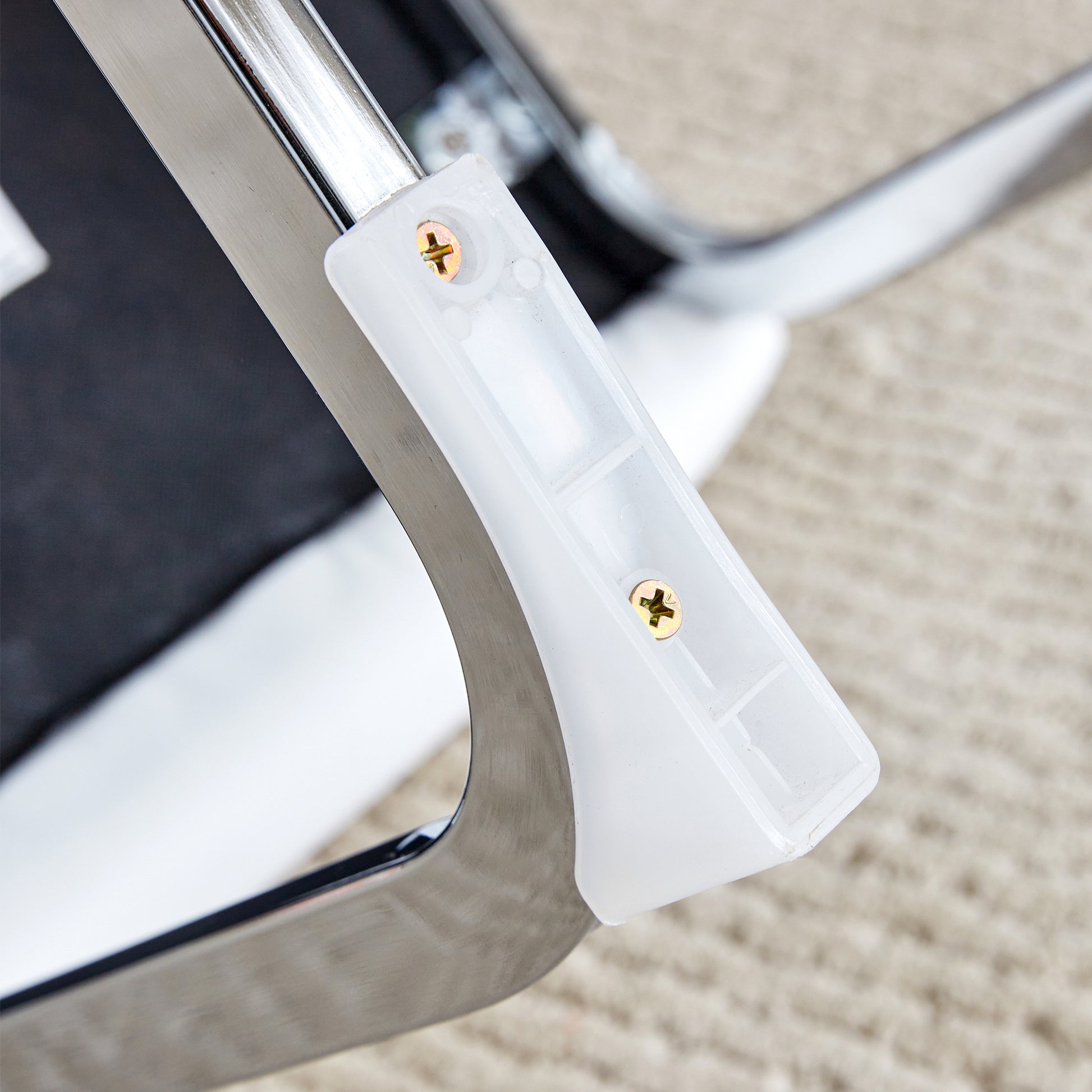 Table And Chair Set, Large Modern Minimalist Rectangular Dining Table, 0.39 Inch Black Imitation Marble Tabletop And Silver Metal Legs, Soft Leather Seats. F 1537 Silver Glass Metal