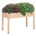 Outsunny Raised Garden Bed With Legs, 48