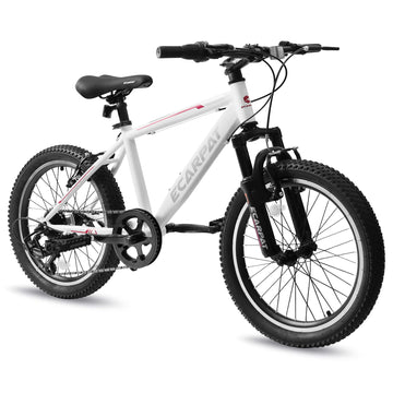 A20215 Kids Bicycle 20 Inch Kids Montain Bike Gear 7 Speed Bike For Boys And Girls White Pink Steel