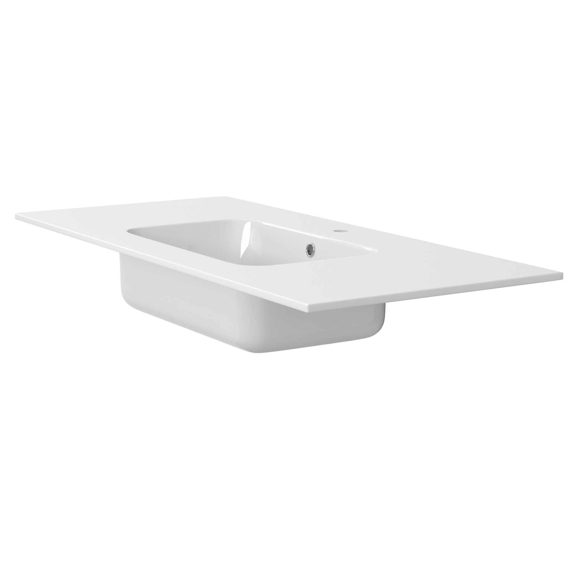 48 Inch Solid Surface Vanity Top With Sink Drop In Countertop For Bathroom Kitchen Cabinet 1 Faucet Hole Not Include Cabinet White Bathroom Luxury,Modern Solid Surface Solid Surface