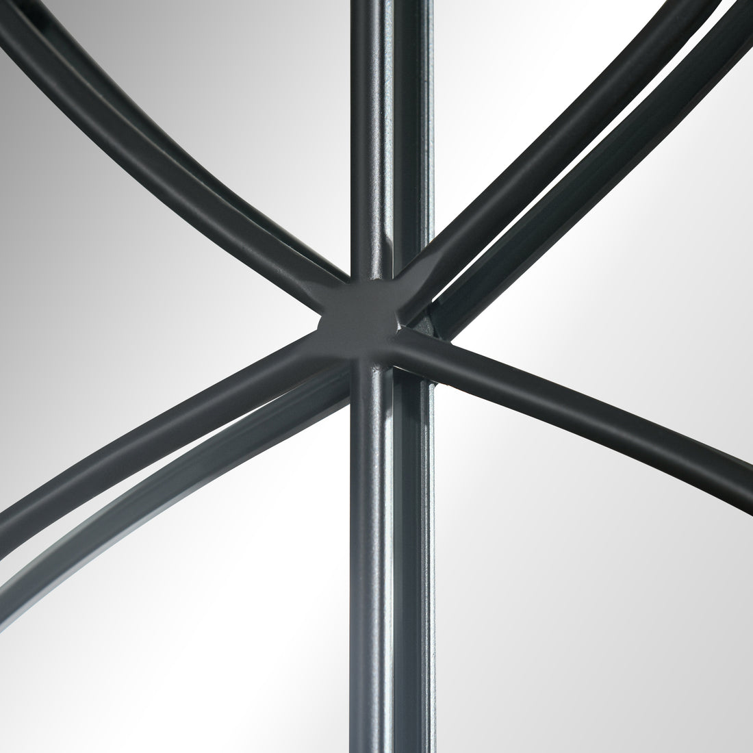 Homcom 36.5" X 23.5" Large Farmhouse Wall Mirror, Arch Window Mirror For Wall Decor In Living Room, Bedroom, Entryway, Rustic Wood Grain Multicolor Mdf