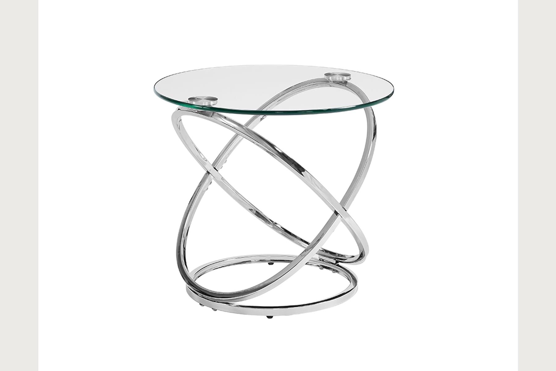 Modern Metal Cocktail Table Set Contemporary Cocktail Table Set Chrome Stainless Steel