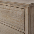 Victoria 6 Drawer Dresser Natural Solid Wood