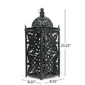 Lantern Large Black Iron