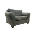 Romeo Grey Chair Grey Wood Polyester Blend