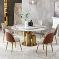 Modern Marble Dining Table, 59