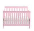 Riley 4 In 1 Convertible Crib Pink Pink Wood