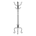 Coat Rack, Hall Tree, Free Standing, 8 Hooks, Entryway, 74