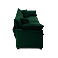 3 Piece Sectional Sofa Oversized Sectional Sofa Comfortable Sectional Sofaone Single Sectional Sofa, One 2 Seater Sofas, One 3 Seater Sofas Green Corduroy Deep Seat Sofa Green Corduroy 6 Seat
