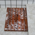 Teak Wood Bathroom Anti Slip Mat Teak Solid Wood