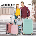 Hardshell Luggage Sets 4 Pcs Bag Spinner Suitcase With Tsa Lock Lightweight 16