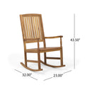 Arcadia Rocking Chair Teak Wood