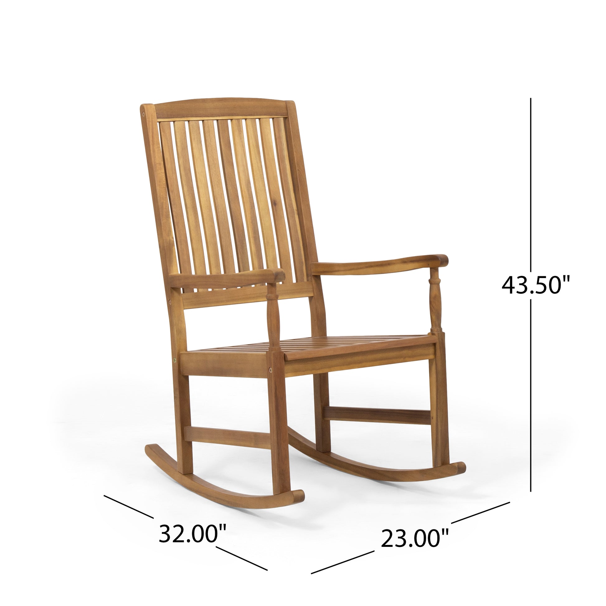 Arcadia Rocking Chair Teak Wood