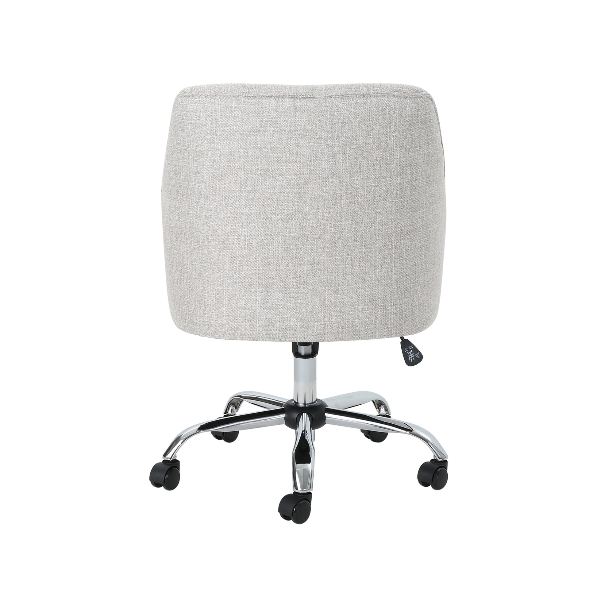 Office Chair Beige Fabric