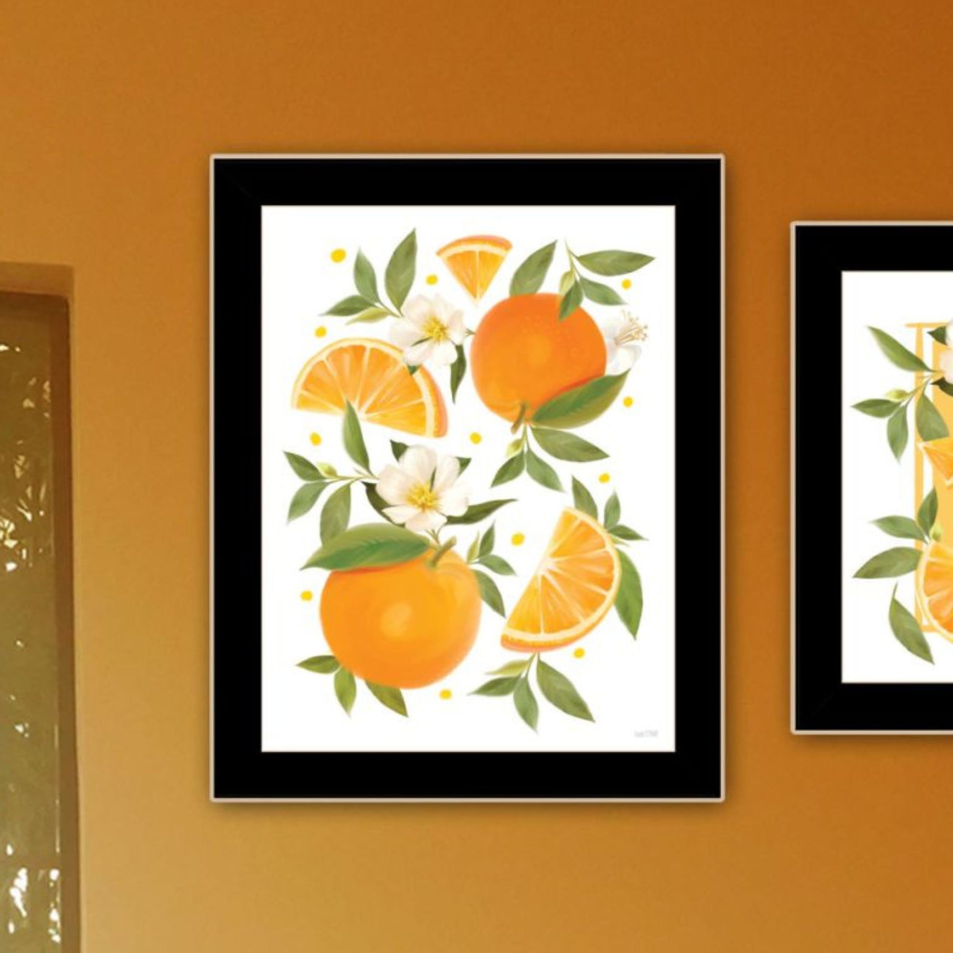 "Take Me Where Summer Never Ends So I Can Always Smell Orange Blossoms " Framed Wall Art For Living Room, Wall Art Print For Home Decor, Bedroom Wall Art By House Fenway Multicolor Wood Paper