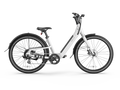 Electric Bike W 40 Miles Max Operating Range And 25 Mph Max Speed White White Aluminum