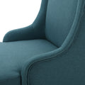 Dining Chair Teal Fabric