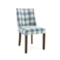 Harman Dining Chair Blue Fabric