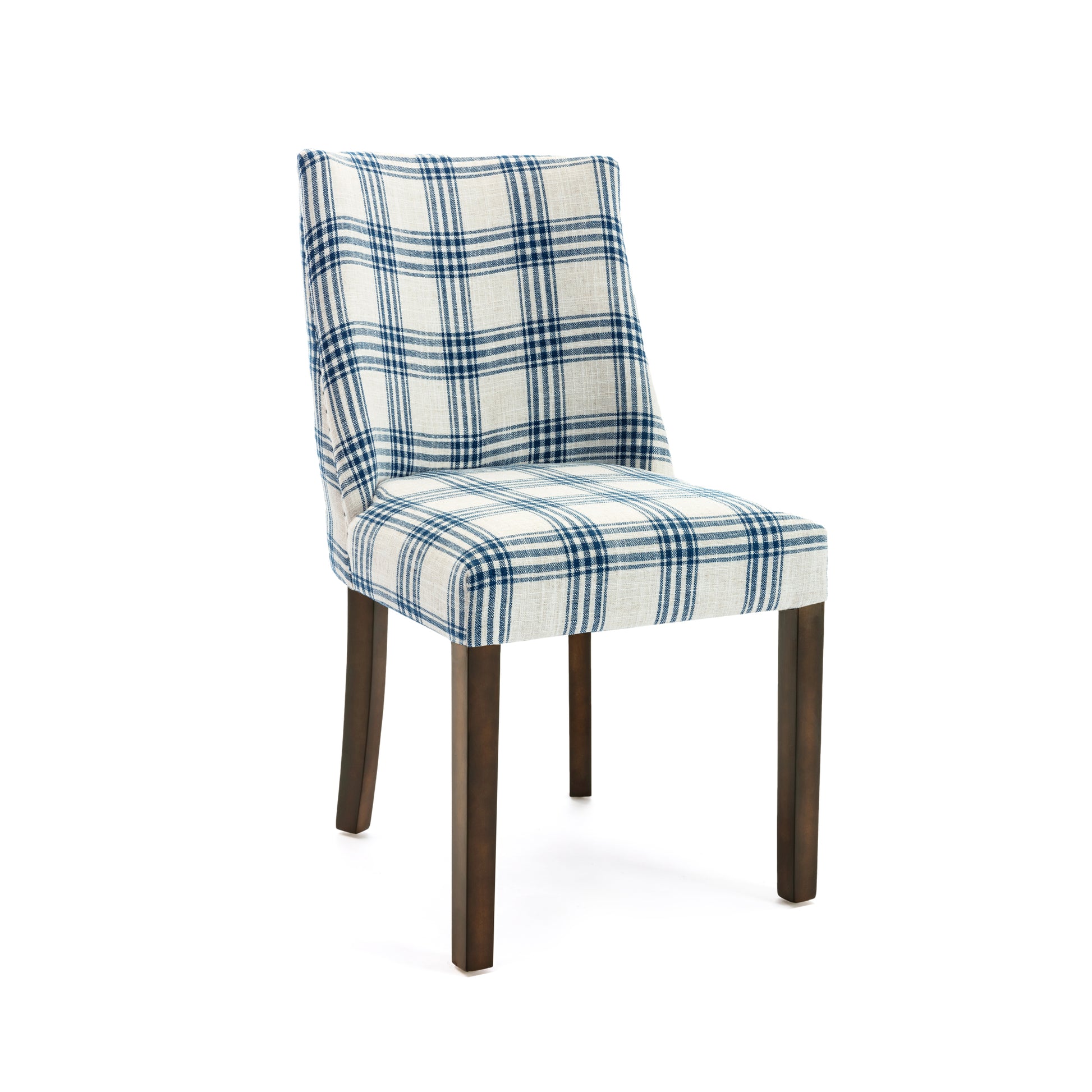 Harman Dining Chair Blue Fabric