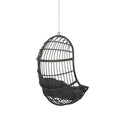 Berkshire Hanging Chair With 8Ft Chain Gray Fabric