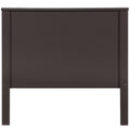 Chocolate Twin Platform Bed Box Spring Not Required Twin Chocolate Wood Bedroom Rubberwood Wood